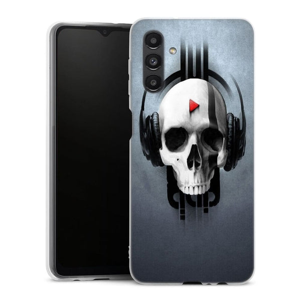 Coque pour Samsung A04S Skull Play